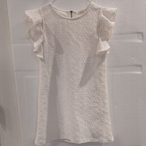 Forever 21 Kids White Lace Dress